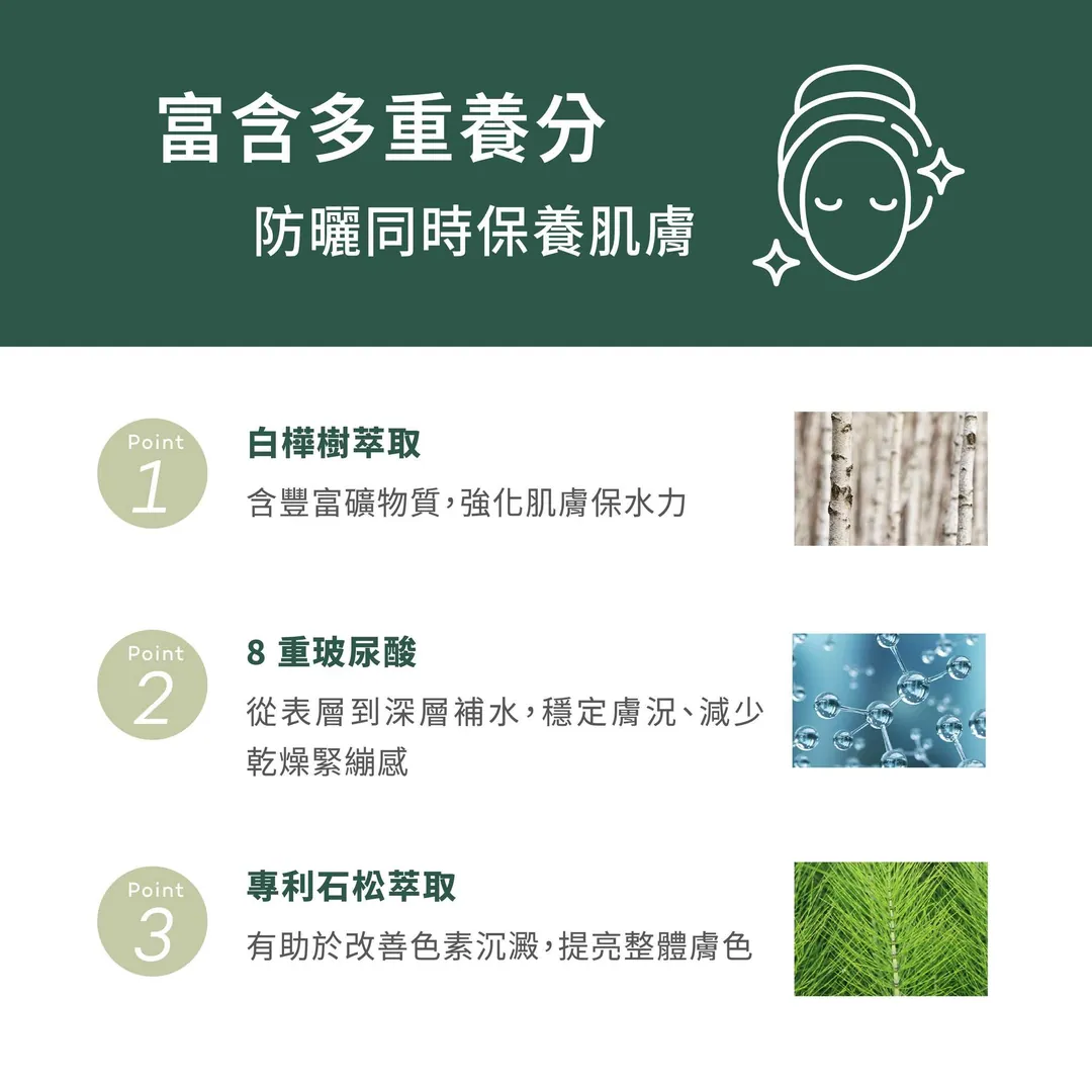 輕透防曬乳，不黏膩不悶痘 第 3 張